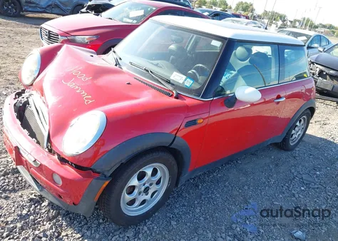 2004 Mini Cooper from USA, damaged, VIN WMWRC33454TC54385